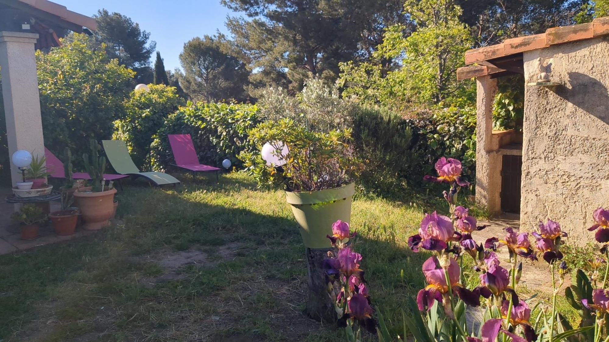 Maisonnette Kalis Calme Avec Climatisation Parking Jardin Cadre Campagne Plages A Pieds Bandol Kültér fotó